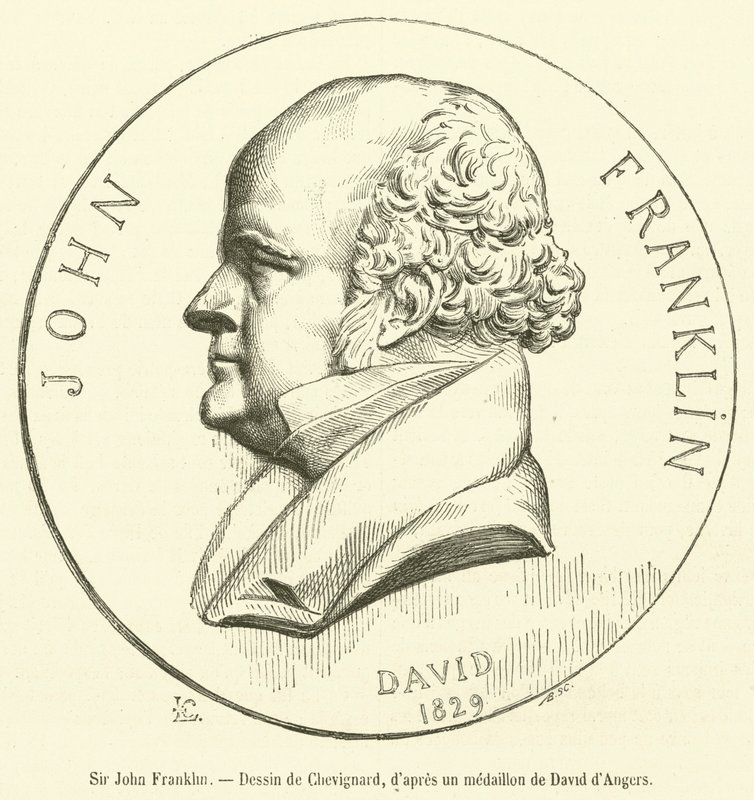 Sir John Franklin door French School