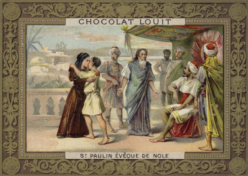 Sint Paulinus, bisschop van Nola door French School