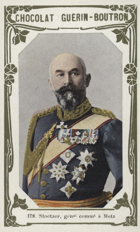 Stoetzer, generaal commandant in Metz door French School