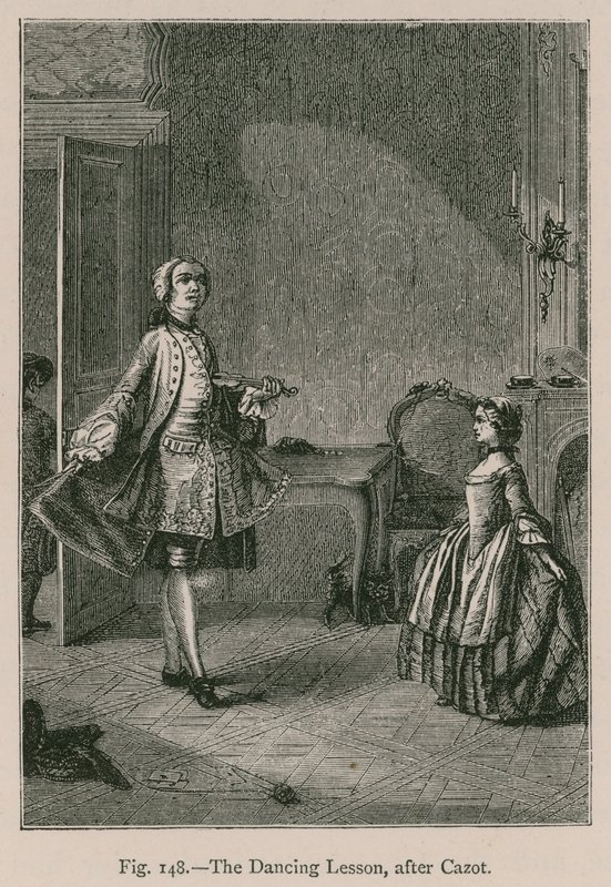 De dansles (naar Cazot) door French School