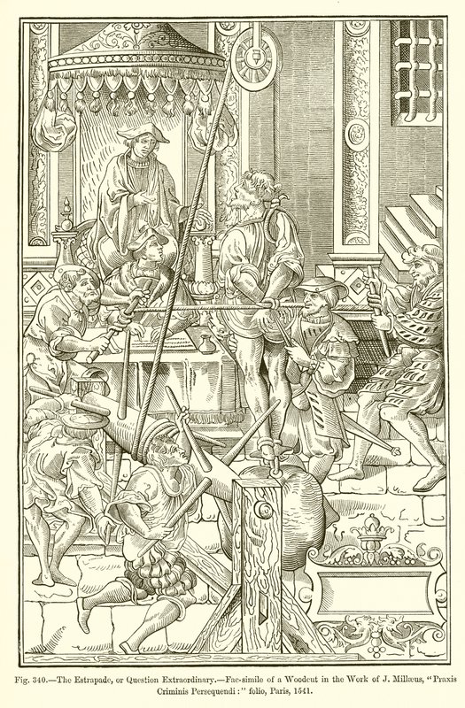 De Estrapade, of Buitengewone Vraag door French School