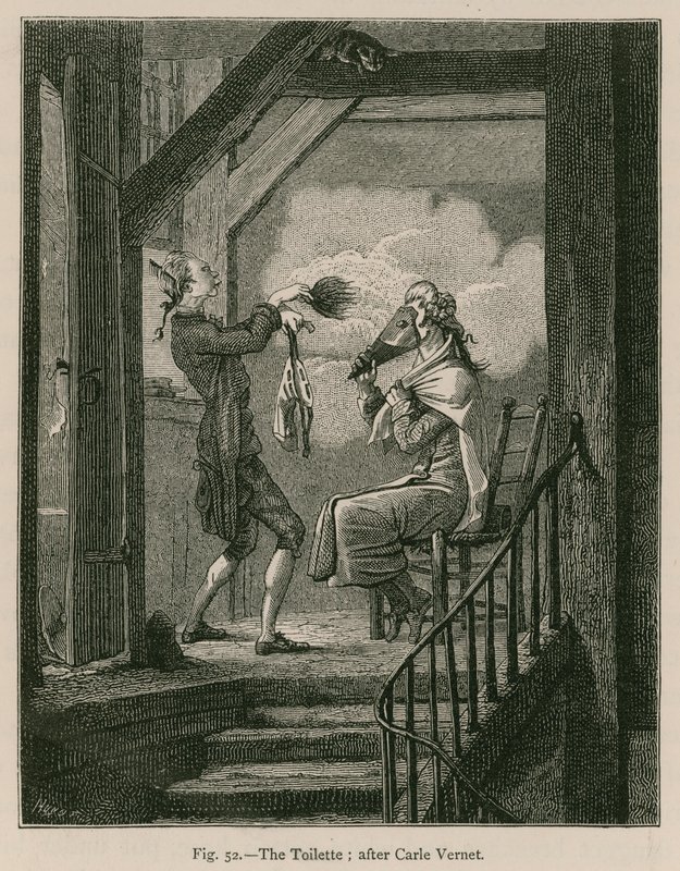 De toilette; naar Carle Vernet door French School