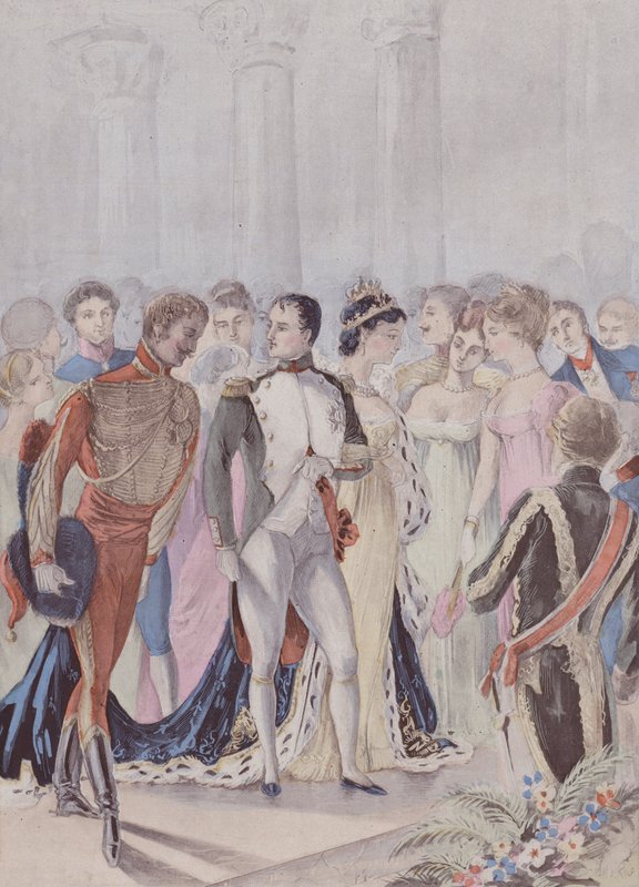 Een Bal in de Tuilerieën door French School