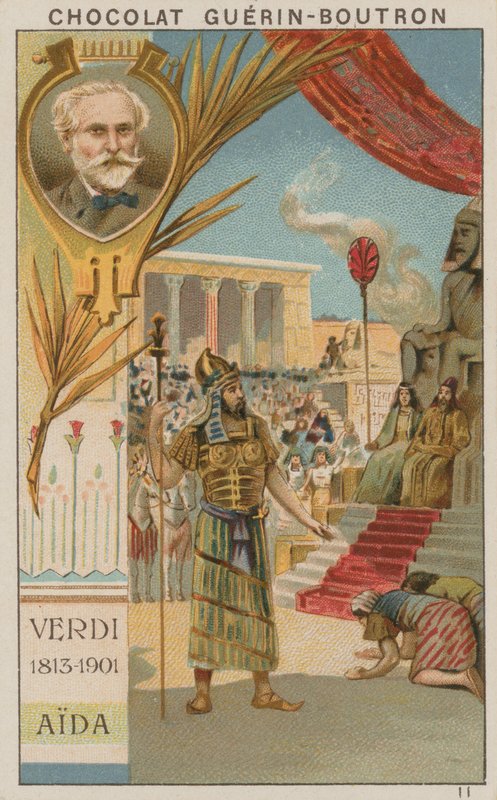 Verdi, Aida door French School