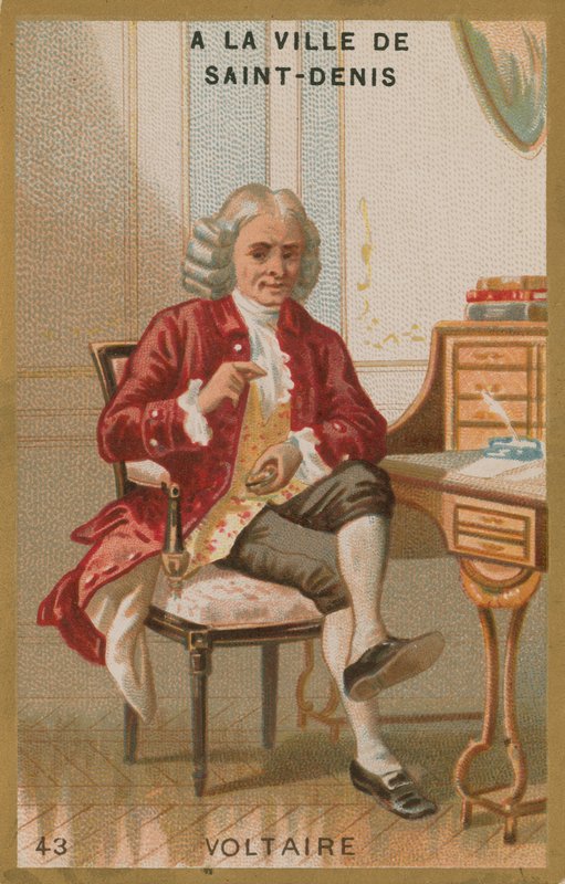 Voltaire, Franse Verlichtingsschrijver en filosoof door French School