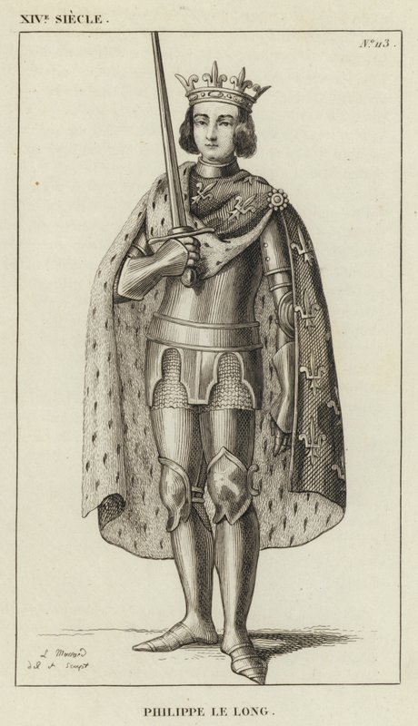 XIV Eeuw, Filips de Lange door French School