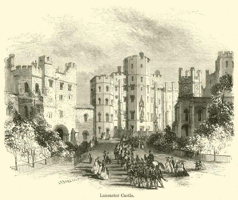 Kasteel Lancaster door G. F. Sargent