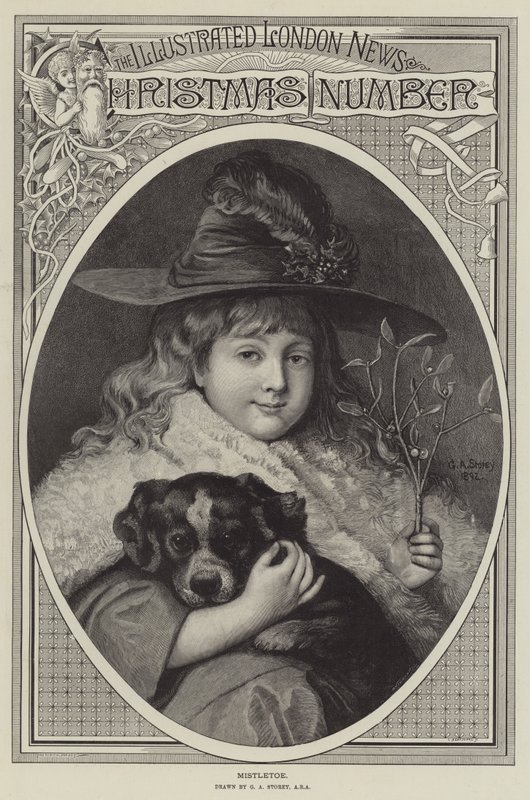 Maretak door George Adolphus Storey