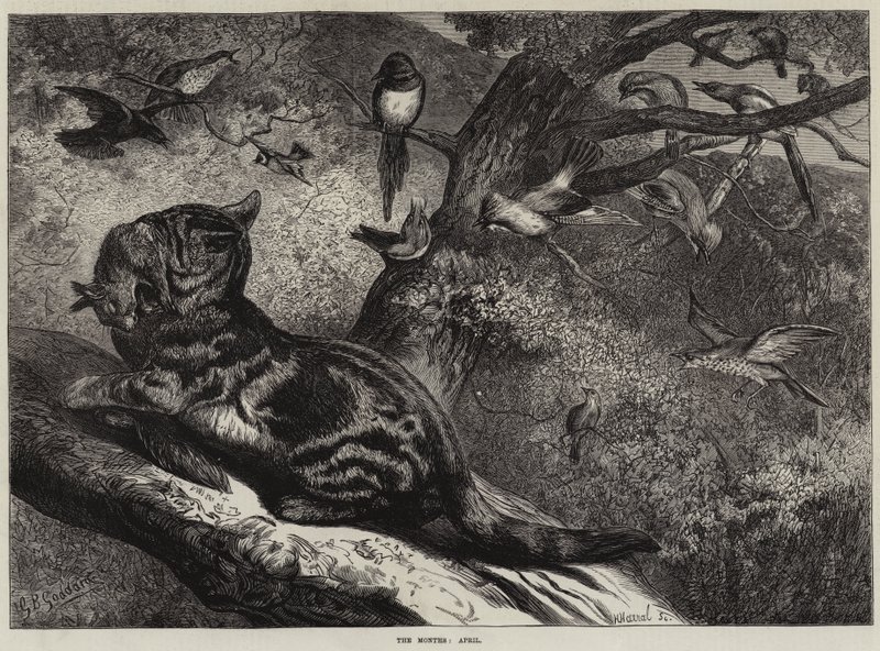 De Maanden, April door George Bouverie Goddard