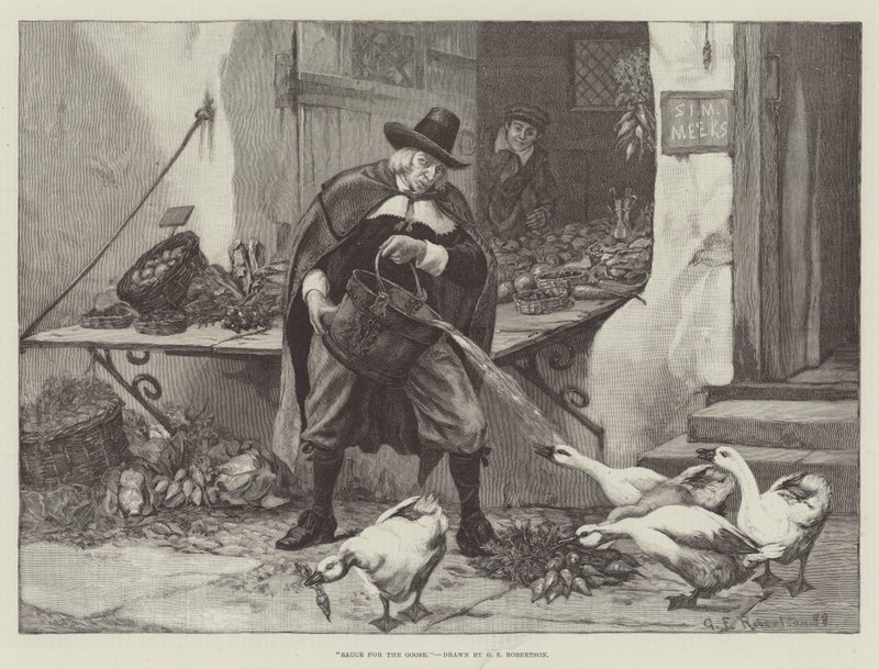 Saus voor de Gans door George Edward Robertson