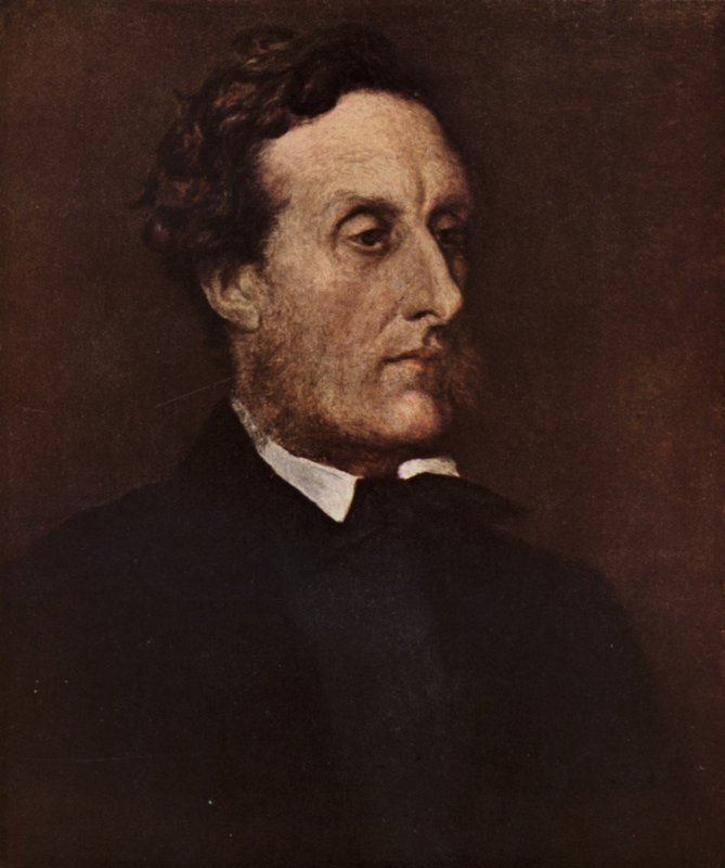 Antony Ashley-Cooper, Zevende Graaf van Shaftesbury, KG door George Frederick Watts