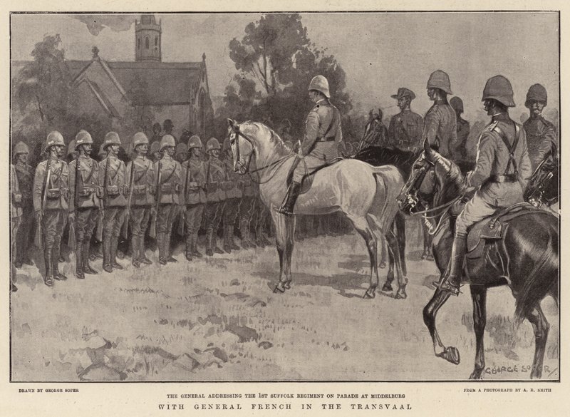 Met generaal French in de Transvaal door George Soper