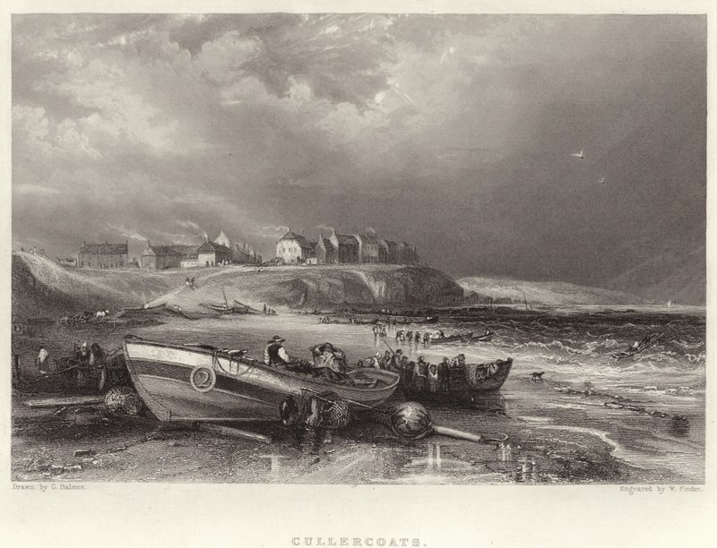 Cullercoats door George Balmer