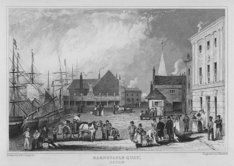 Barnstaple Quay, Devon door George Bryant Campion