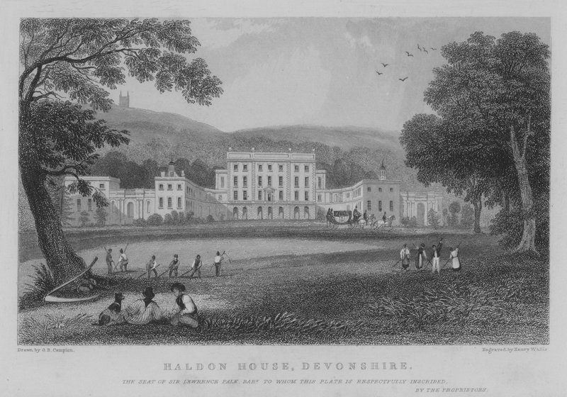Haldon House, Devonshire door George Bryant Campion