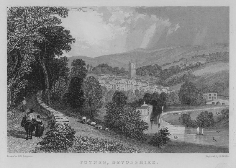 Totnes, Devonshire door George Bryant Campion