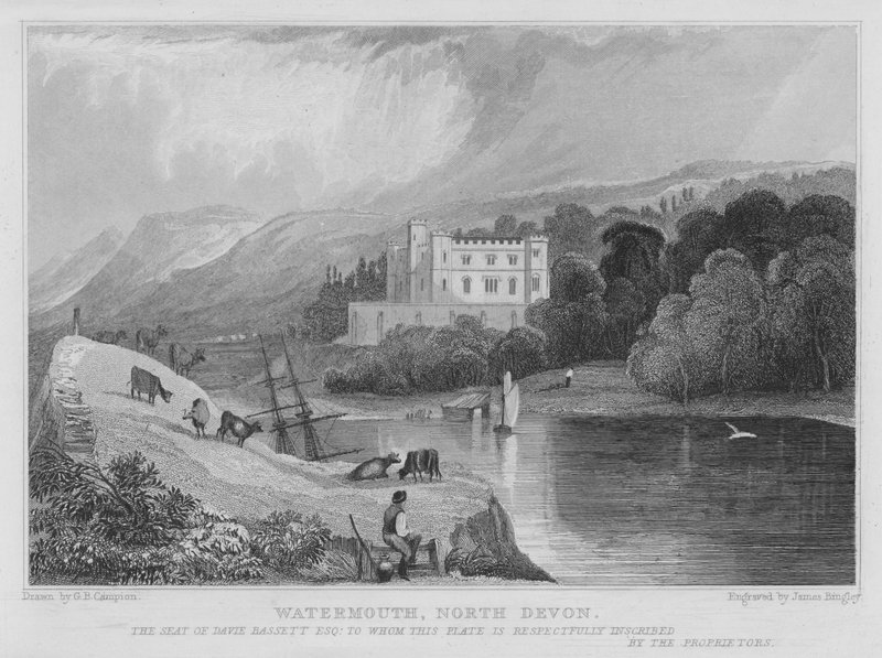 Watermouth, Noord-Devon door George Bryant Campion