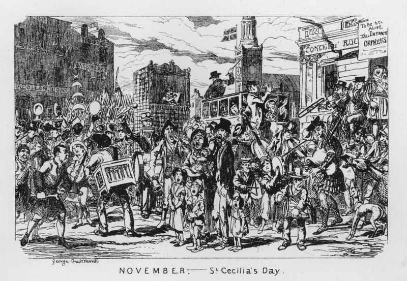 November, St. Cecilia