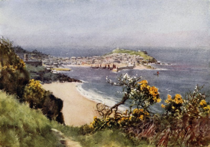 St Ives door George Franck Nicholls