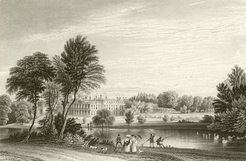 Knowsley Hall door George Pickering