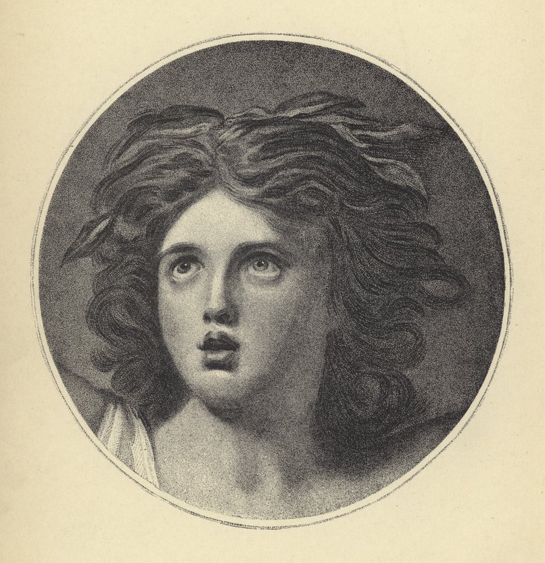 Lady Hamilton als Cassandra door George Romney