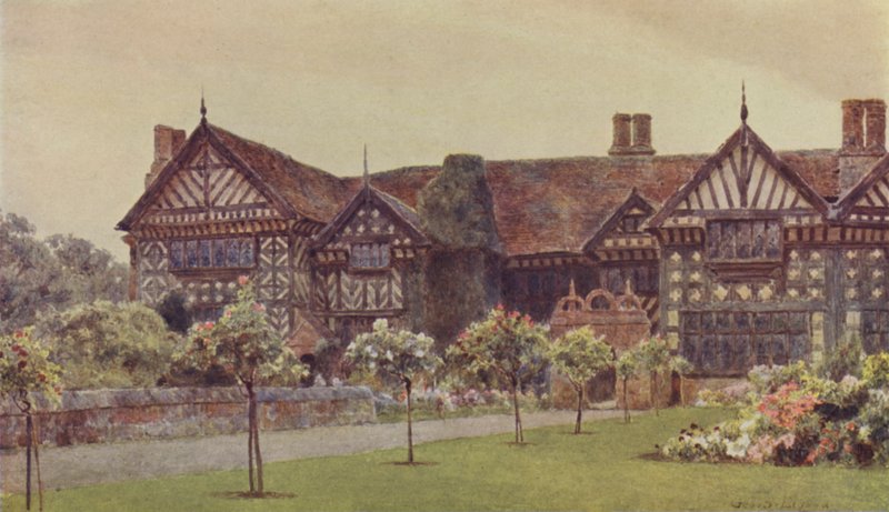 Speke Hall door George Samuel Elgood