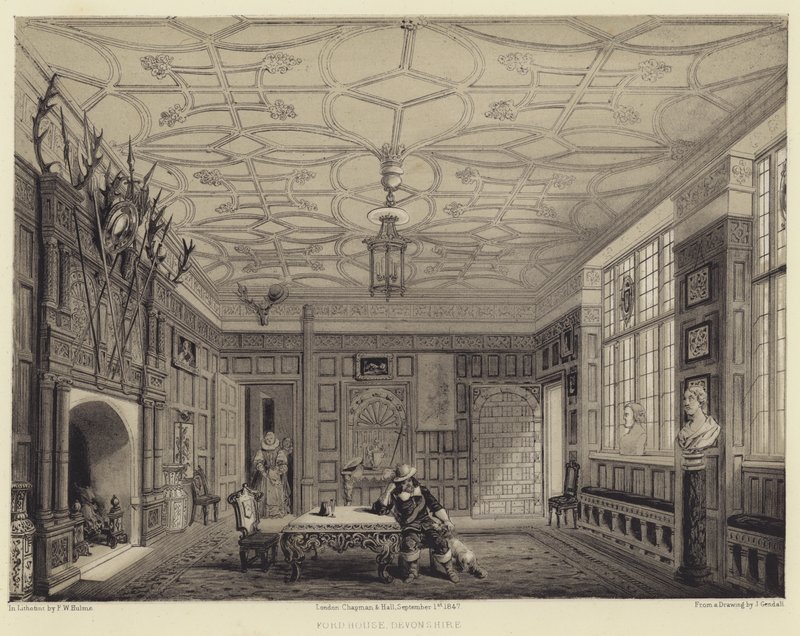 Ford House, Devonshire door George Shepherd