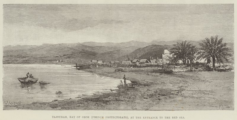 Tajourah, Baai van Obok (Frans Protectoraat), bij de Ingang van de Rode Zee door Georges Fraipont