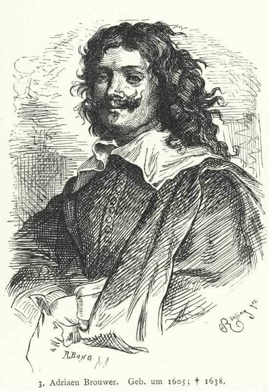 Adriaen Brouwer, Vlaamse Barokschilder door German School