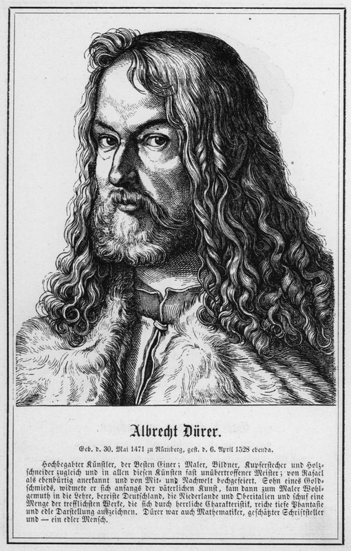 Albrecht Dürer (gravure) door German School