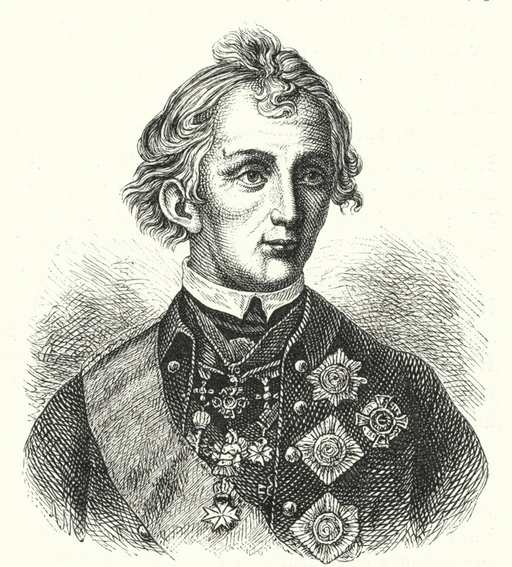 Alexander Soevorov, Russische generaal door German School