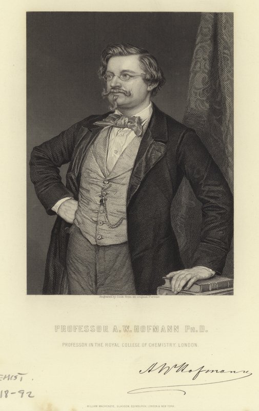 August Wilhelm von Hofmann door German School