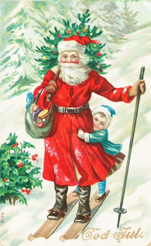 Kerstman door German School