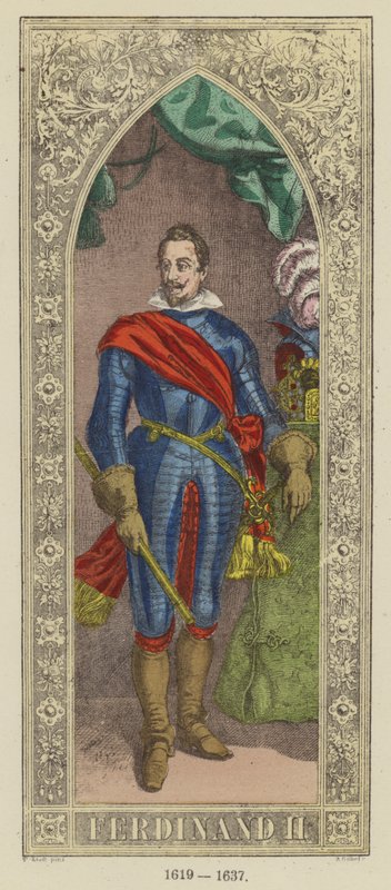 Ferdinand II door German School