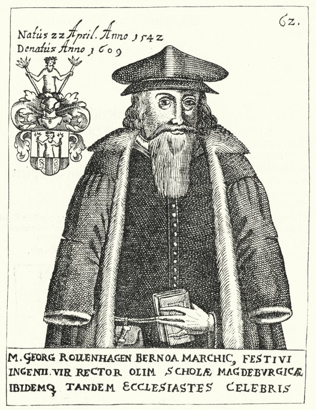 Georg Rollenhagen, Duitse toneelschrijver door German School