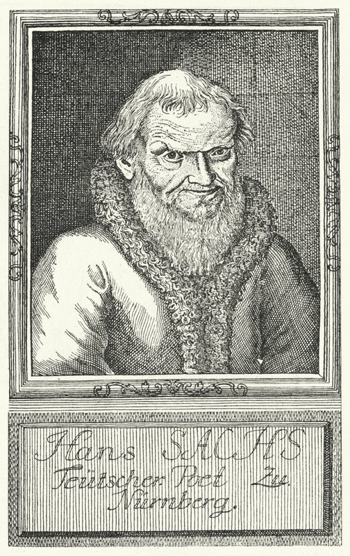 Hans Sachs, Duitse toneelschrijver en schrijver door German School