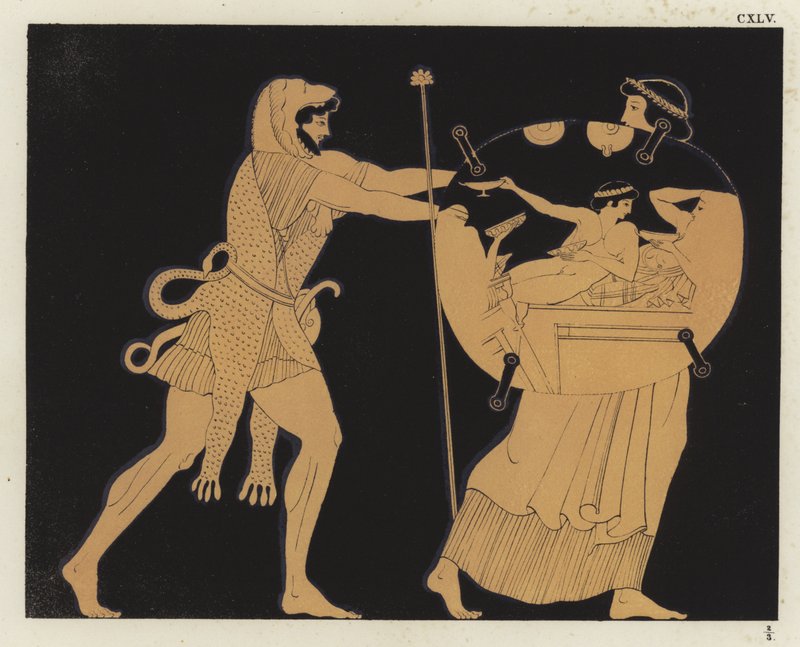 Hercules en Athena door German School