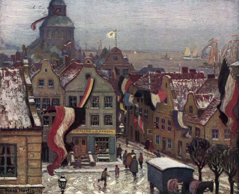 Overwinning van Hindenburg door German School