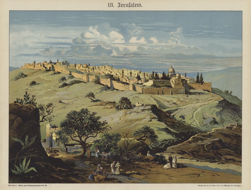 Jeruzalem door German School