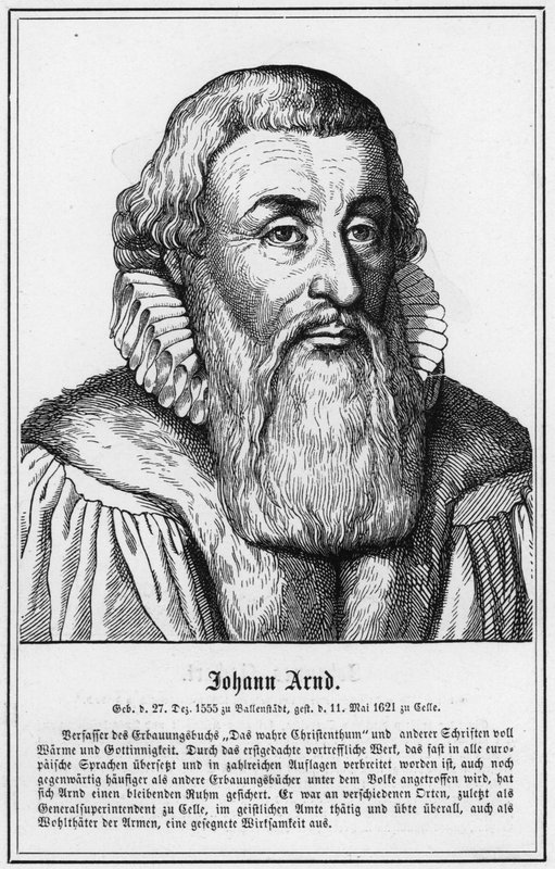 Johann Arnd (gravure) door German School
