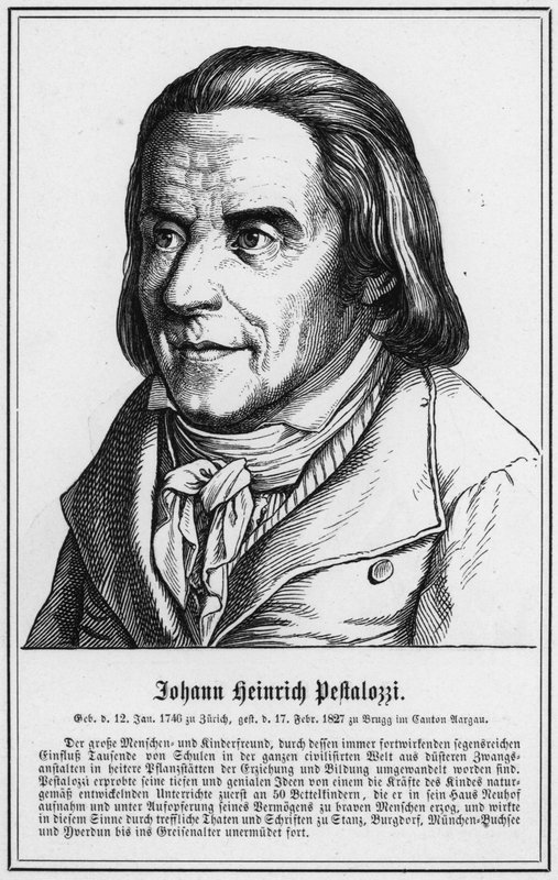 Johann Heinrich Pestalozzi door German School