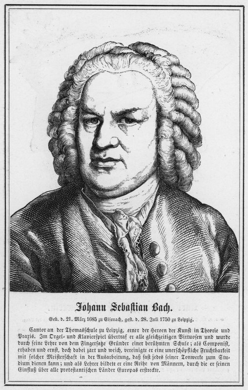 Johann Sebastian Bach door German School