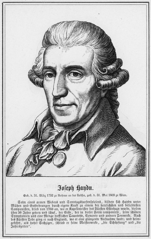 Joseph Haydn door German School