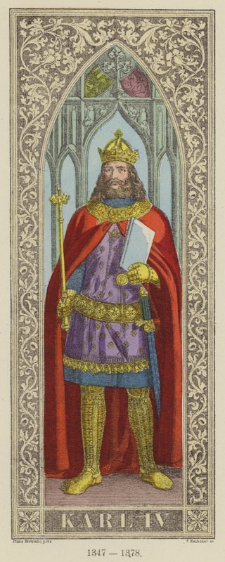 Karel IV door German School