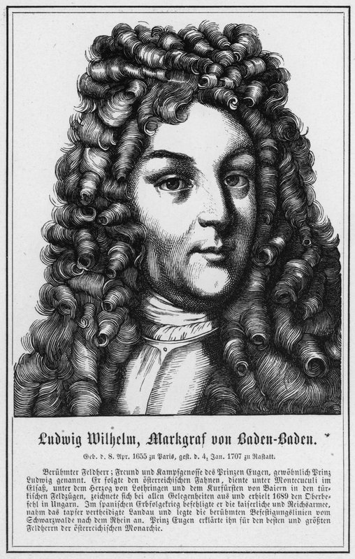 Ludwig Wilhelm, Markgraaf van Baden-Baden door German School