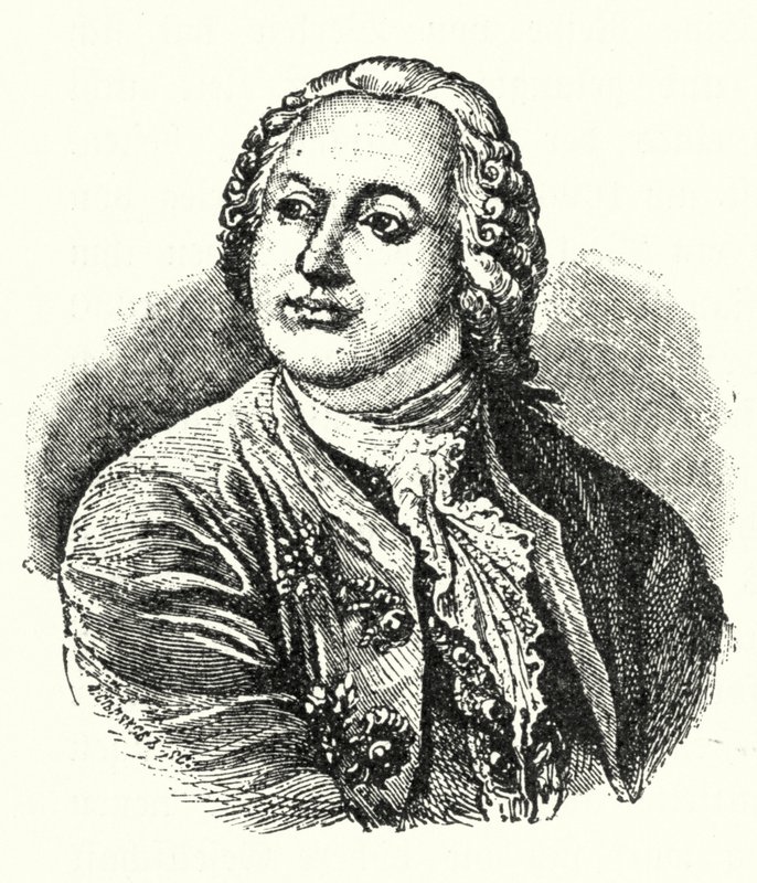 Mikhail Lomonosov, Russische schrijver en wetenschapper door German School