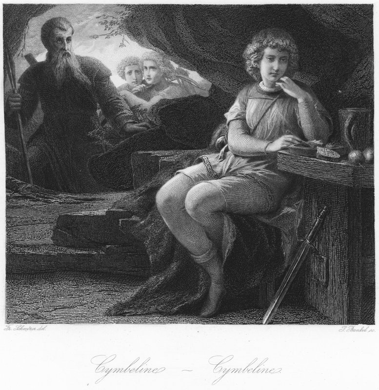 Scène uit Cymbeline door German School
