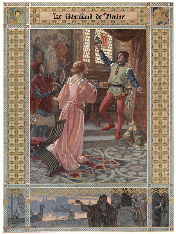 De Koopman van Venetië door German School