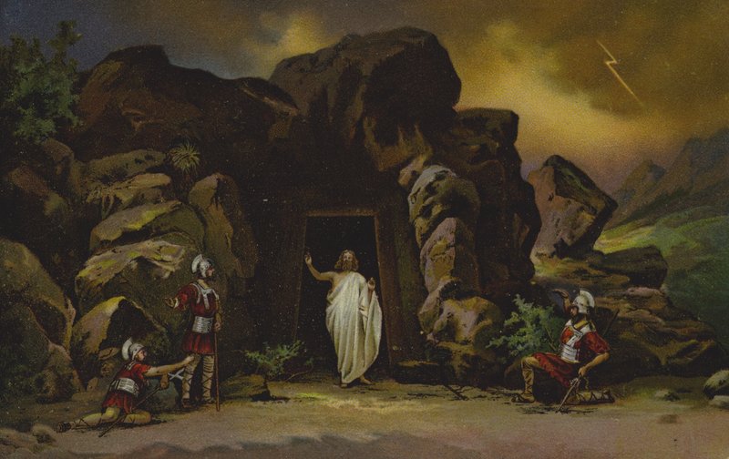 De opstanding van Christus door German School