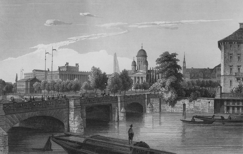 De Schlossbrücke, Berlijn door German School